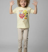 Looney Tunes T-Shirt For Baby Girl - Yellow - MEME