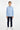 Classic Button-Down Shirt for Boys - Light Blue - MEME