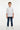 Classic Button-Down Shirt for Boys - White - MEME