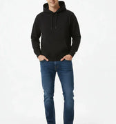 Classic Pullover Hoodie for Men - Black - MEME
