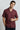 Collar Shirt For Men - Maroon - MEME