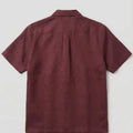 Collar Shirt For Men - Maroon - MEME