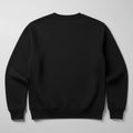 Crew Neck Sweatshirt For Women - Black - MEME