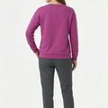 Crewneck Sweatshirt for Women - Berry Purple - MEME