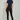 Cropped Active Tee For Women - Navy Blue - MEME