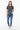 Textured Crop T-Shirt for Women - Charcoal Grey - MEME