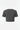 Textured Crop T-Shirt for Women - Charcoal Grey - MEME