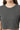 Textured Crop T-Shirt for Women - Charcoal Grey - MEME