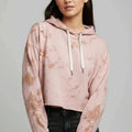 Cropped Hoodie for Women - Blush Pink - MEME