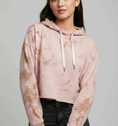 Cropped Hoodie for Women - Blush Pink - MEME