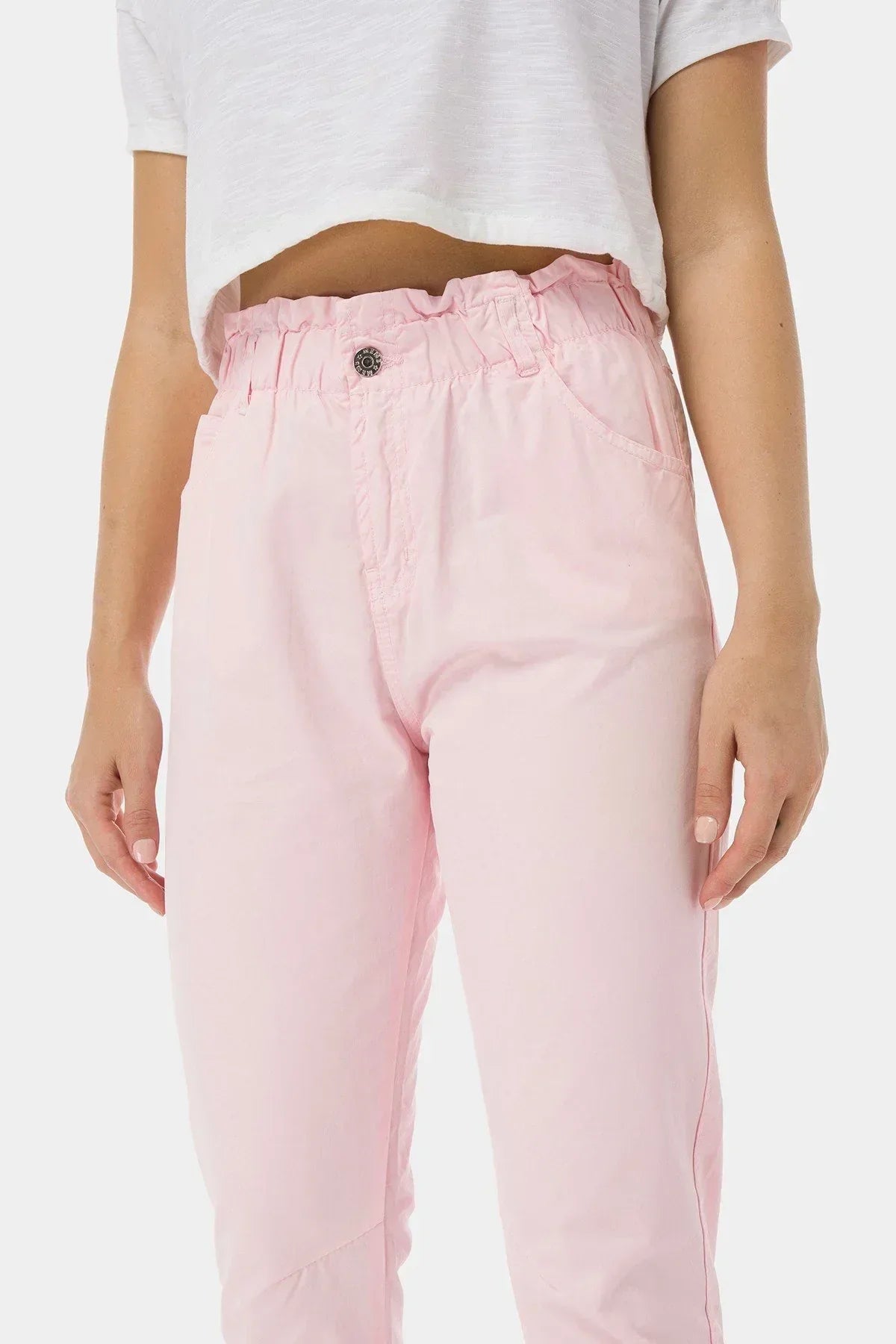 Regular Jeans For Women - Light Pink - MEME