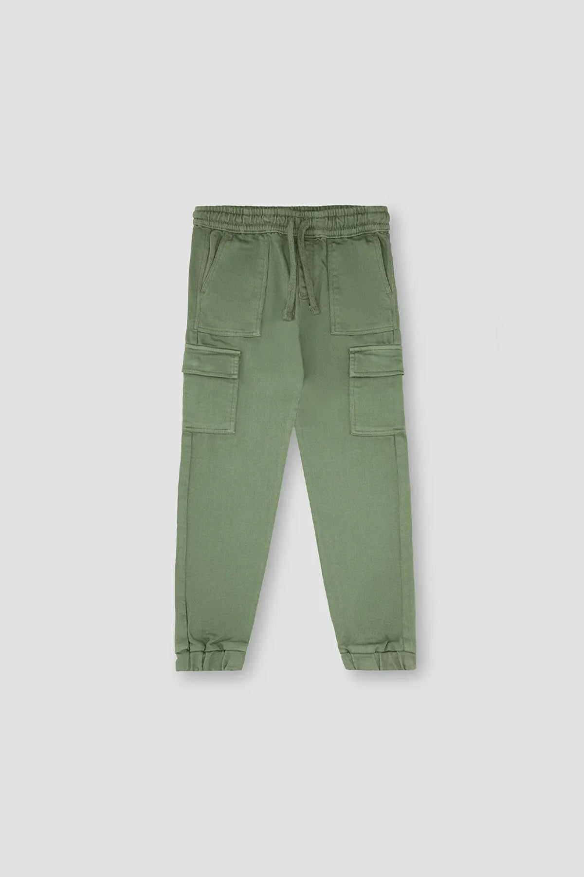 Cargo Jogger For Boy - Dark Green
