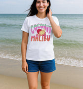 Malibu T-Shirt For Women - White - MEME