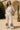 Embroided Pant For Women Bone With Model