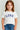 Printed T-Shirt For Girl - Ecru