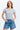 V Neck T-Shirt For Women - Grey