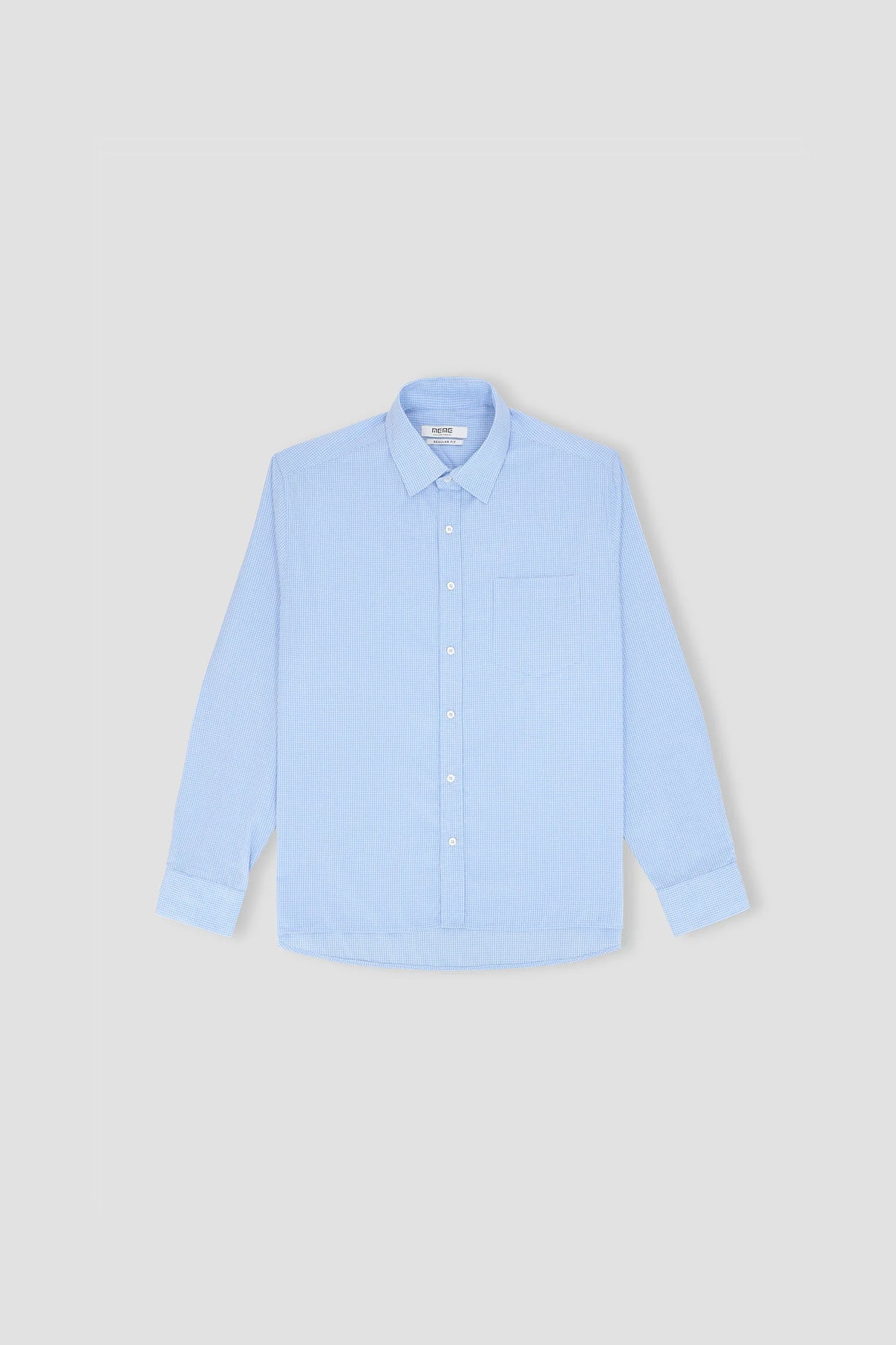 Check Shirt For Men - Blue Check