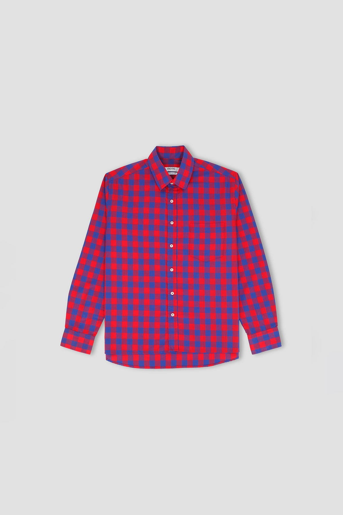 Check Shirt For Men - Red