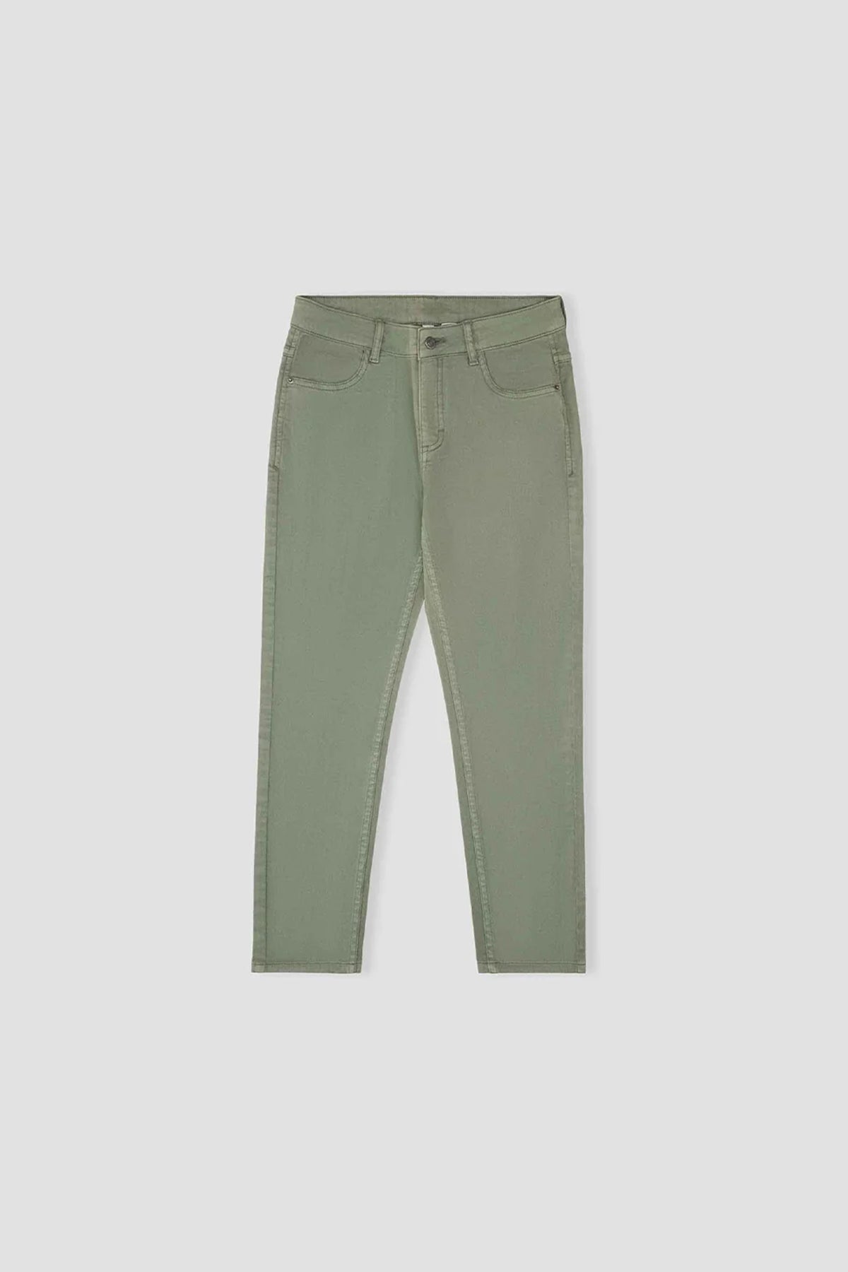 Chino Pant For Boy - Deep Lichen