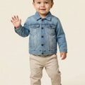 Denim Jacket For Baby Boy - Light Blue - MEME
