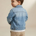 Denim Jacket For Baby Boy - Light Blue - MEME
