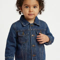 Denim Jacket For Baby Girl - Blue - MEME