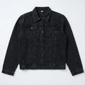 Denim Jacket For Girls - Black - MEME