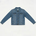 Denim Jacket For Women - Mid Blue - MEME
