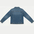 Denim Jacket For Women - Mid Blue - MEME