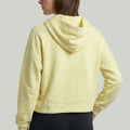 Drawstring Hoodie for Women - Yellow - MEME