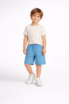 DRAWSTRING POCKET SHORTS FOR BABY BOYS