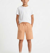  DRAWSTRING SHORTS WITH PATCH POCKETS FOR BABY BOY   MEME
