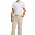 Drawstring Trousers for Boys - Beige - MEME