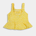  Printed Top for Baby Girl - Wattle 