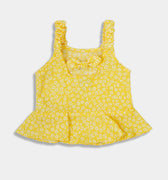  Printed Top for Baby Girl - Wattle 