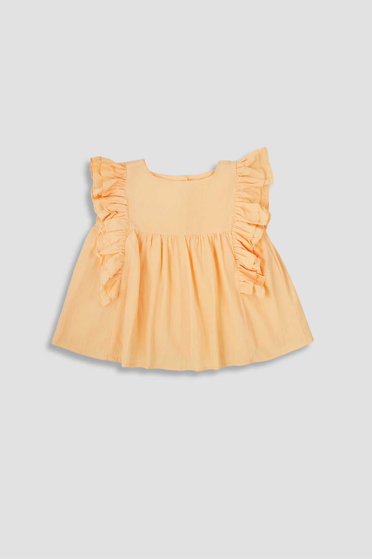 Solid Top for Girl - Deep Peach