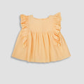 Solid Top for Girl - Deep Peach - MEME