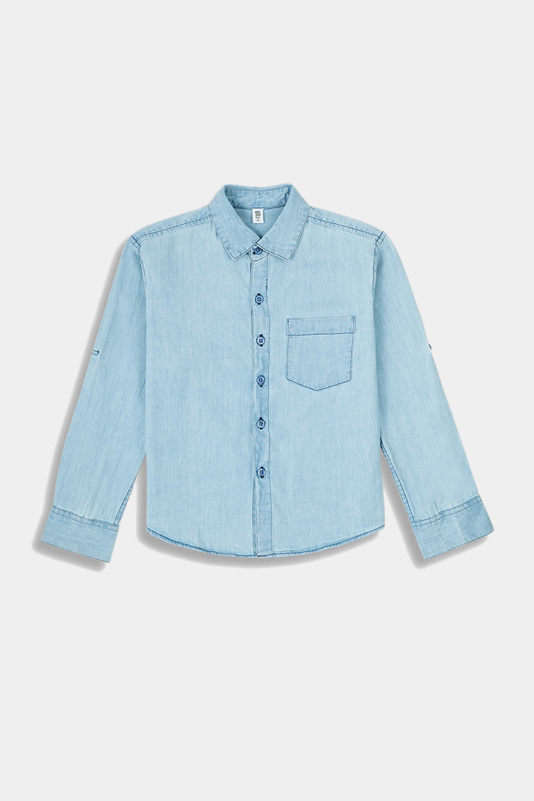 Denim Shirt for boys - Cloudy Blue - New Arrival
