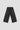 Dark Wash Wide Leg Denim Jeans For Girl - Black Back Side