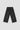 Dark Wash Wide Leg Denim Jeans For Girl - Black Front Side