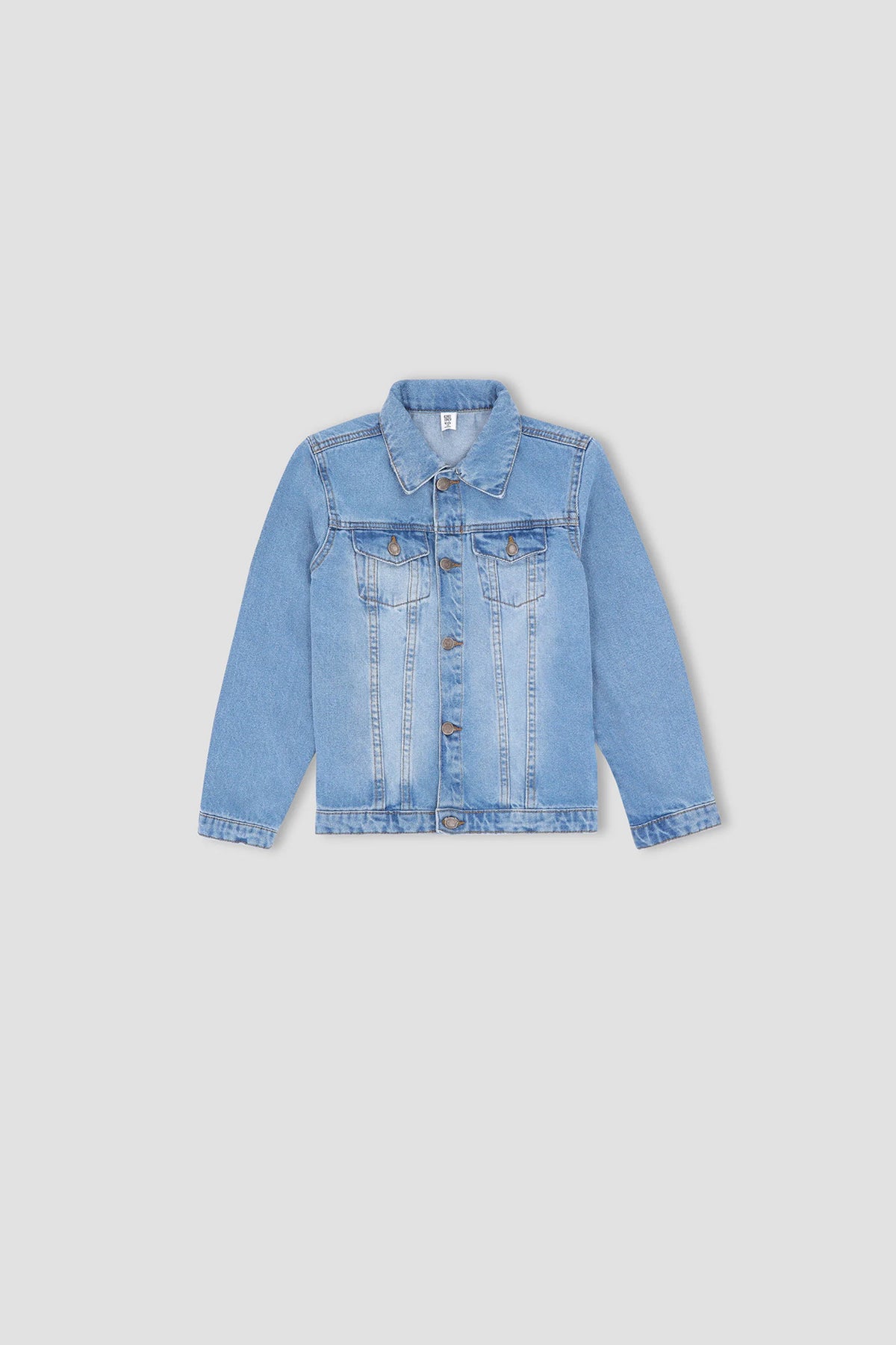 Denim Jacket For Boy - Light Blue