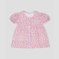 Dress For Baby Girl - Pink Pearl Front Side