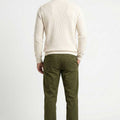  ELASTICATED REGULAR FIT PANTS FOR MEN   MEME