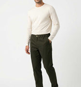  ELASTICATED REGULAR FIT PANTS FOR MEN   MEME