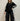 Embroidered Co-ord Set For Women - Black - MEME