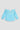 Embroidered Blouse for Baby Girl - Columbia Blue Front Side