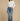 Flared Denim Jeans For Women - Light Blue - MEME