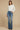 Flared Denim Jeans For Women - Light Blue - MEME