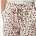 Floral Drawstring Trousers for Girls - Yellow - MEME