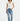 Flutter Sleeve V-Neck Top for Women - White - MEME